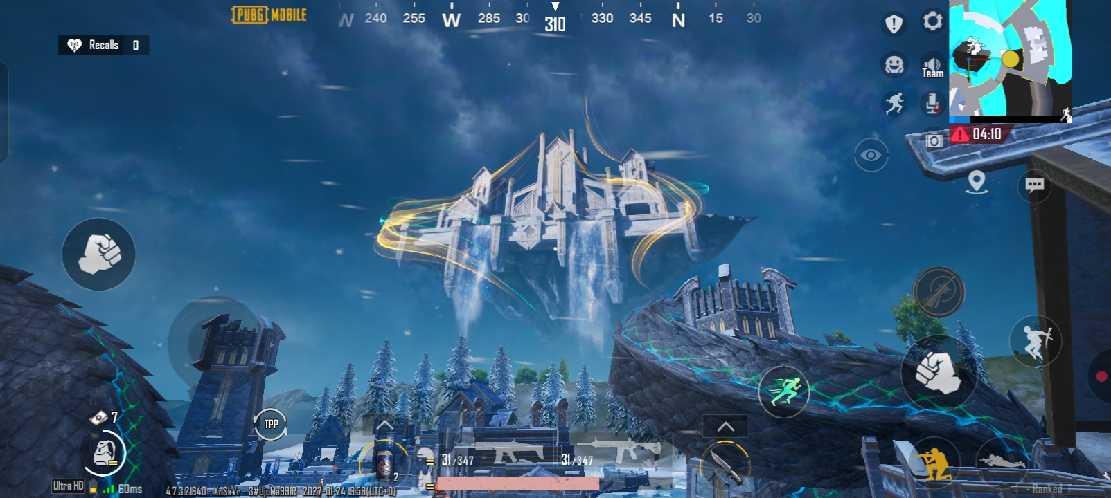 BGMI 4.7 update Spawn Island changes and winter-themed gameplay