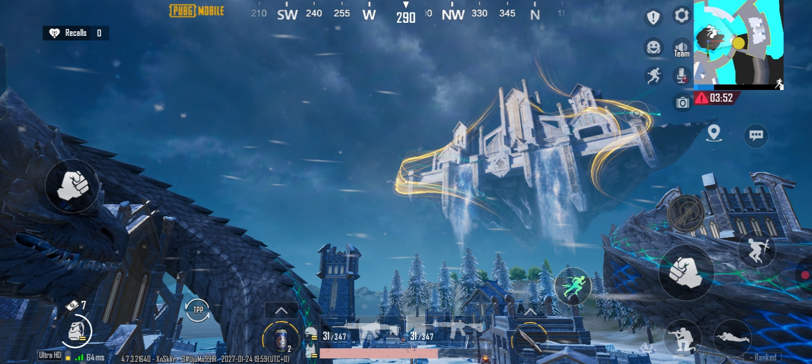 PUBG MOBILE 4.7 Snake Boss Fight themed boss encounter
