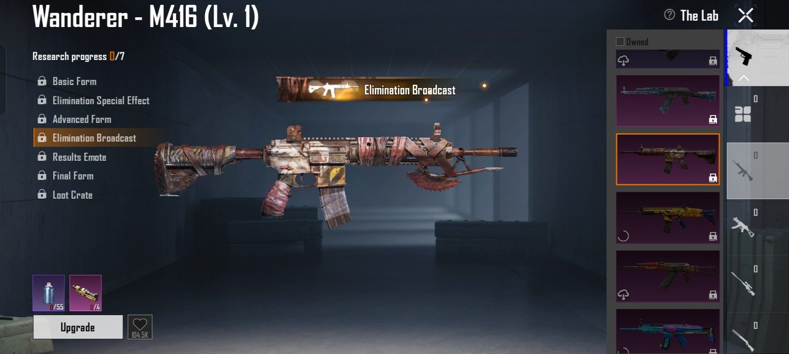 Wanderer M416 weapon skin expected in PUBG MOBILE and BGMI Cyber Week 2026